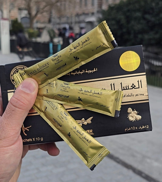 ( العسل الماليزي الأصلي للرجال ) 12 ظرفًا × 15 غرام